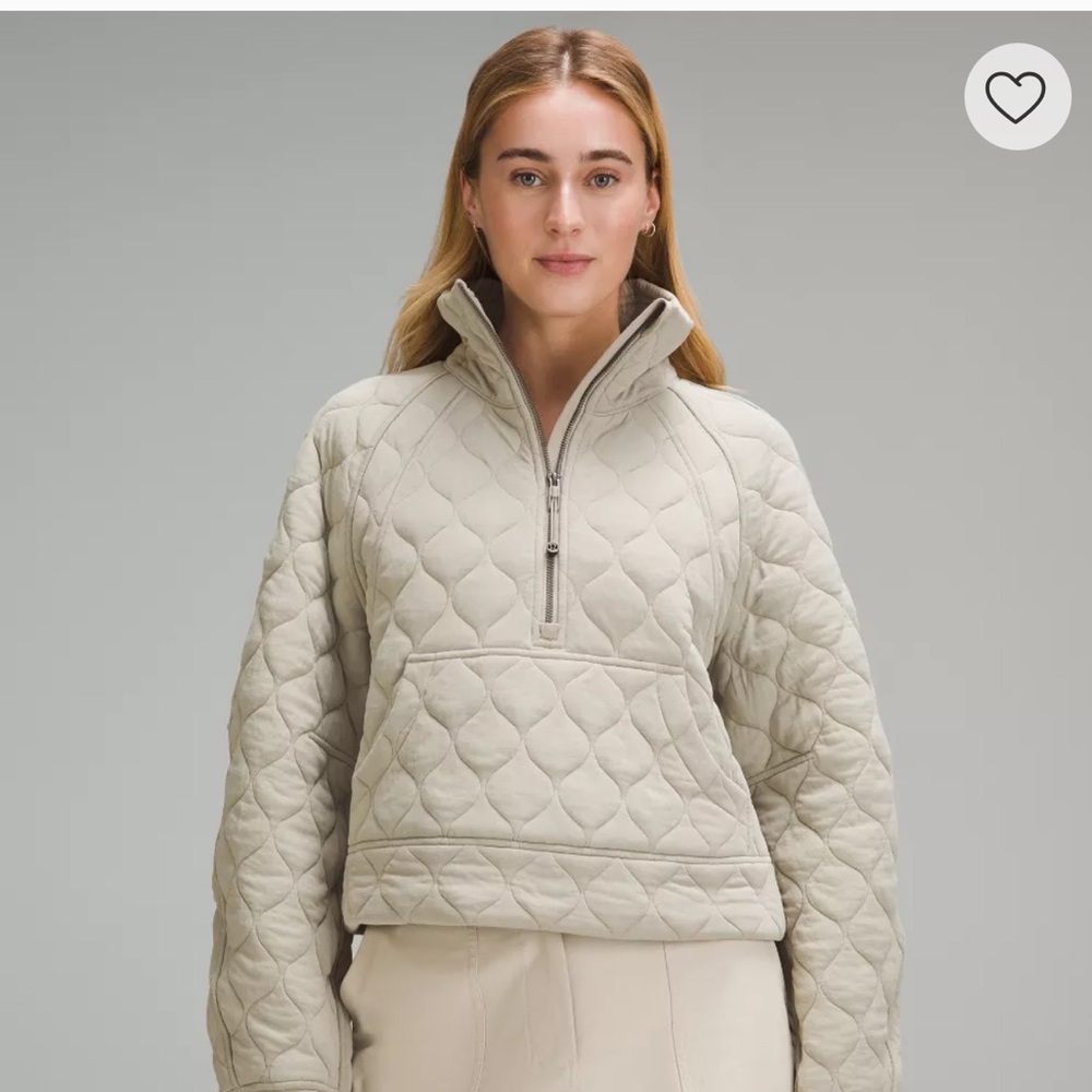 Lululemon quilted Scuba Jacket
